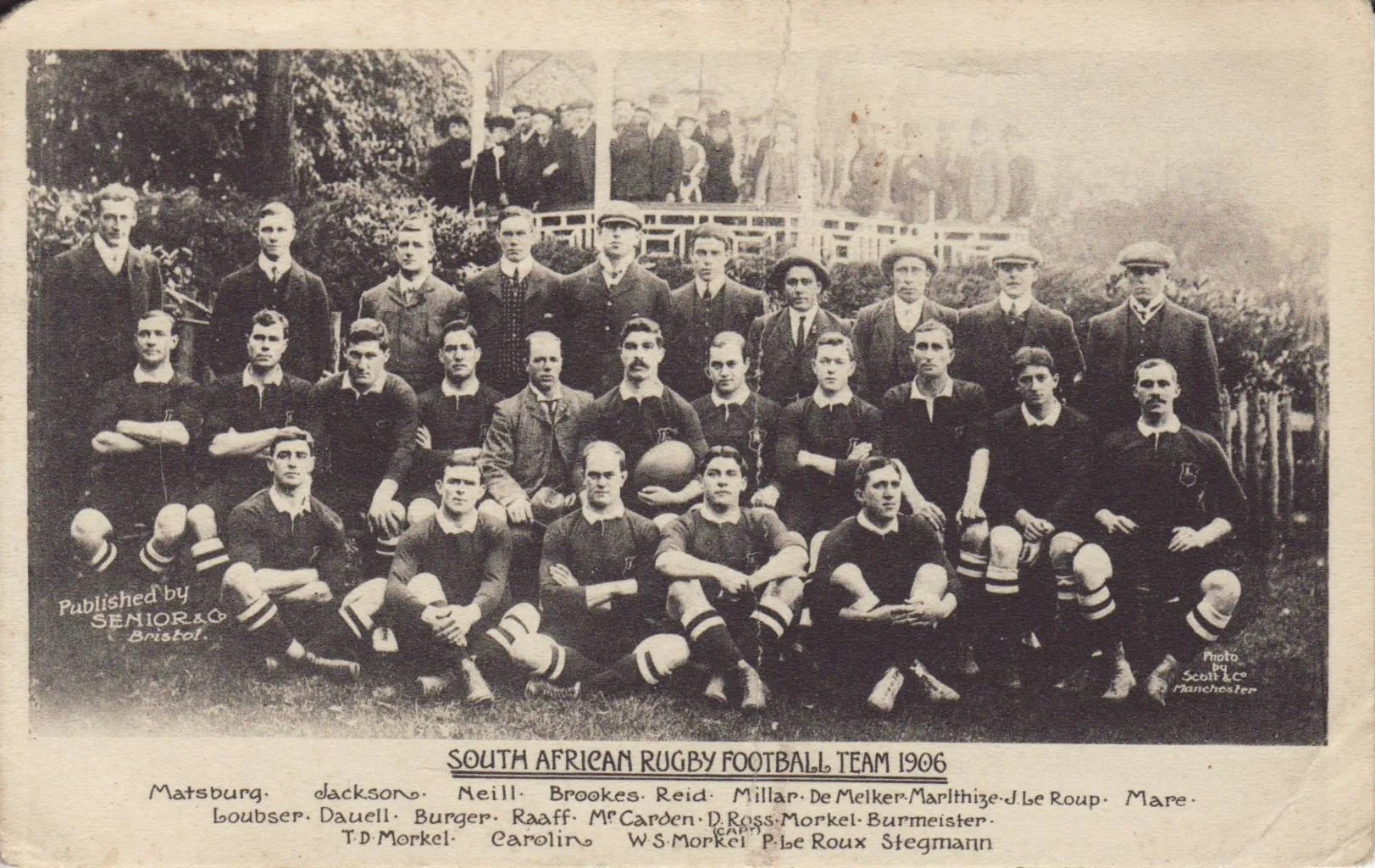 A short history of Rugby and a History of South Africa podcast update